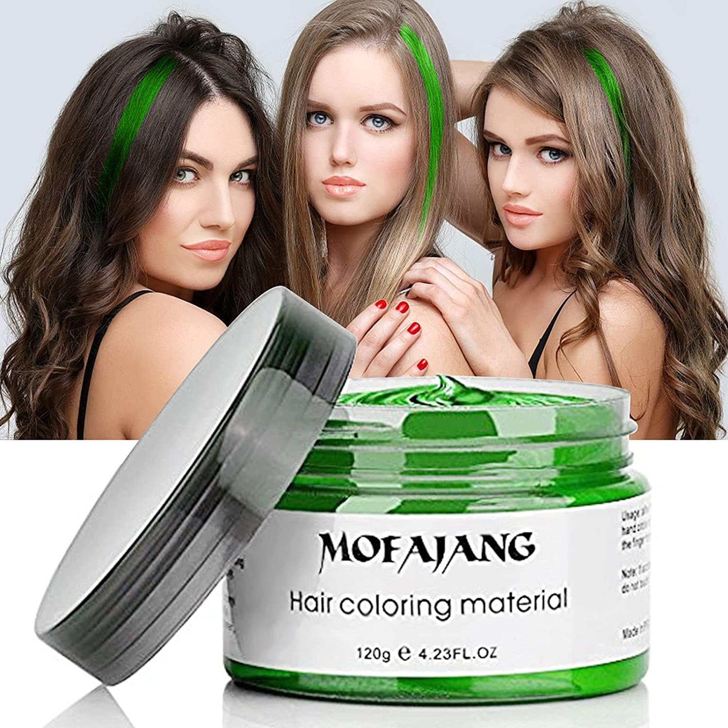 EFLY Hair Wax vert: parfum frais unisexe pour toute la journée.