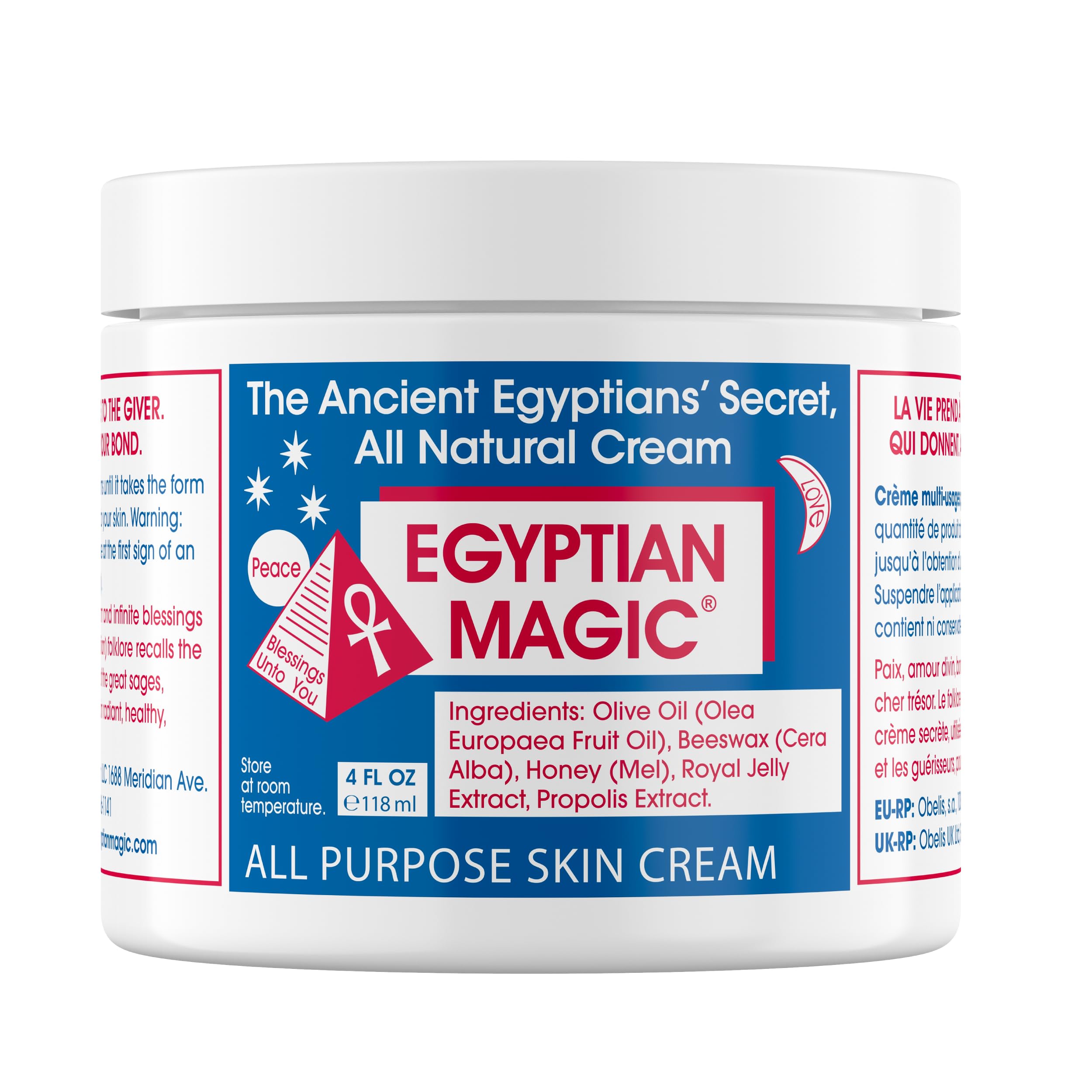 Egyptian Magic crème visage, hydratation légère et durable pour une peau douce.