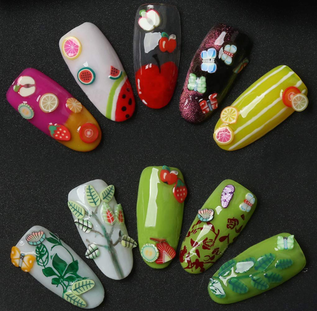 EHOPE tranches dessins animaux pour ongles et décorations.