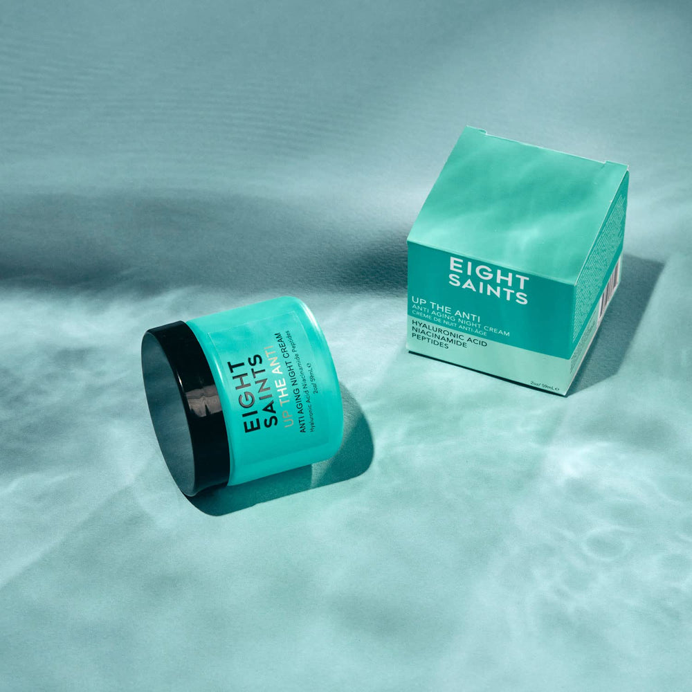Eight Saints Bouteille Crème Nuit : application facile et absorption rapide.