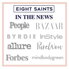 Eight Saints Bright Side: application facile pour routine quotidienne et démaquillage.