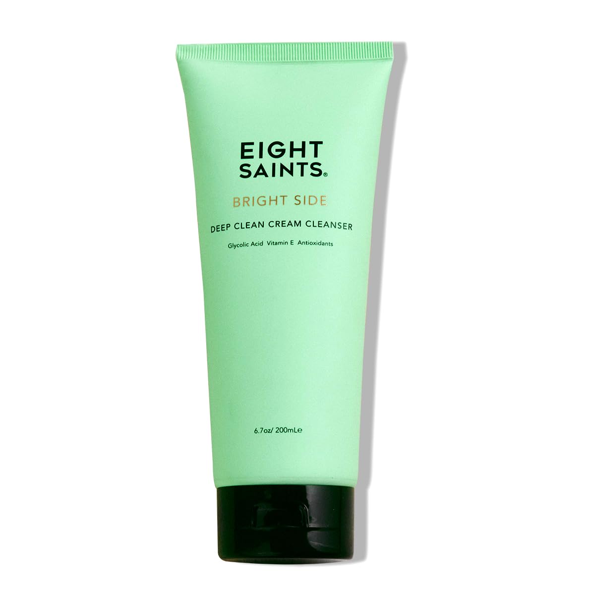 Eight Saints Bright Side: crème nettoyante visage en flacon, démaquille en douceur et hydrate.