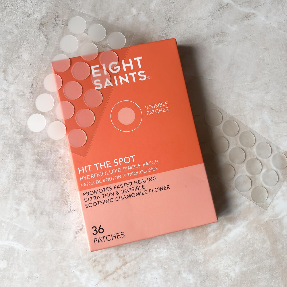 Texture ultra-fin des patches hydrocolloïdes Eight Saints Hit the Spot.