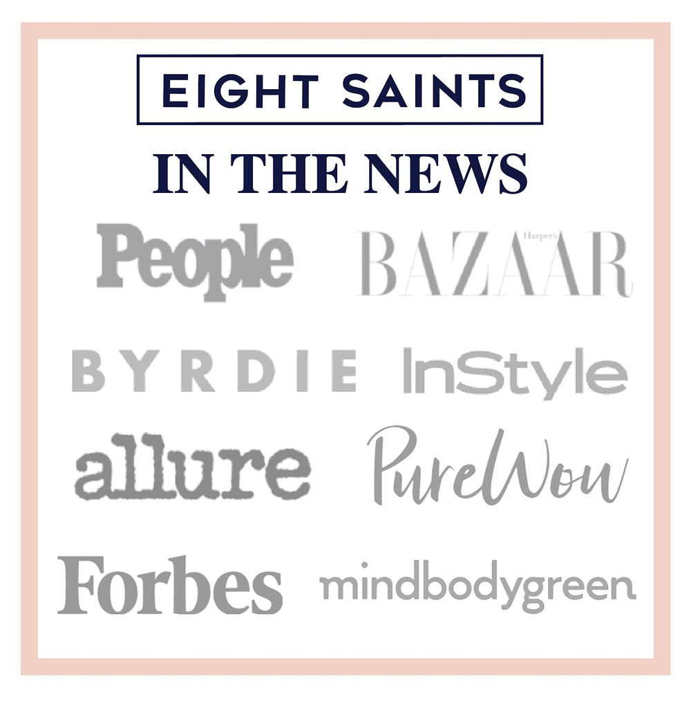 Eight Saints ingrédients naturels biologiques: soin adapté à toutes les peaux.