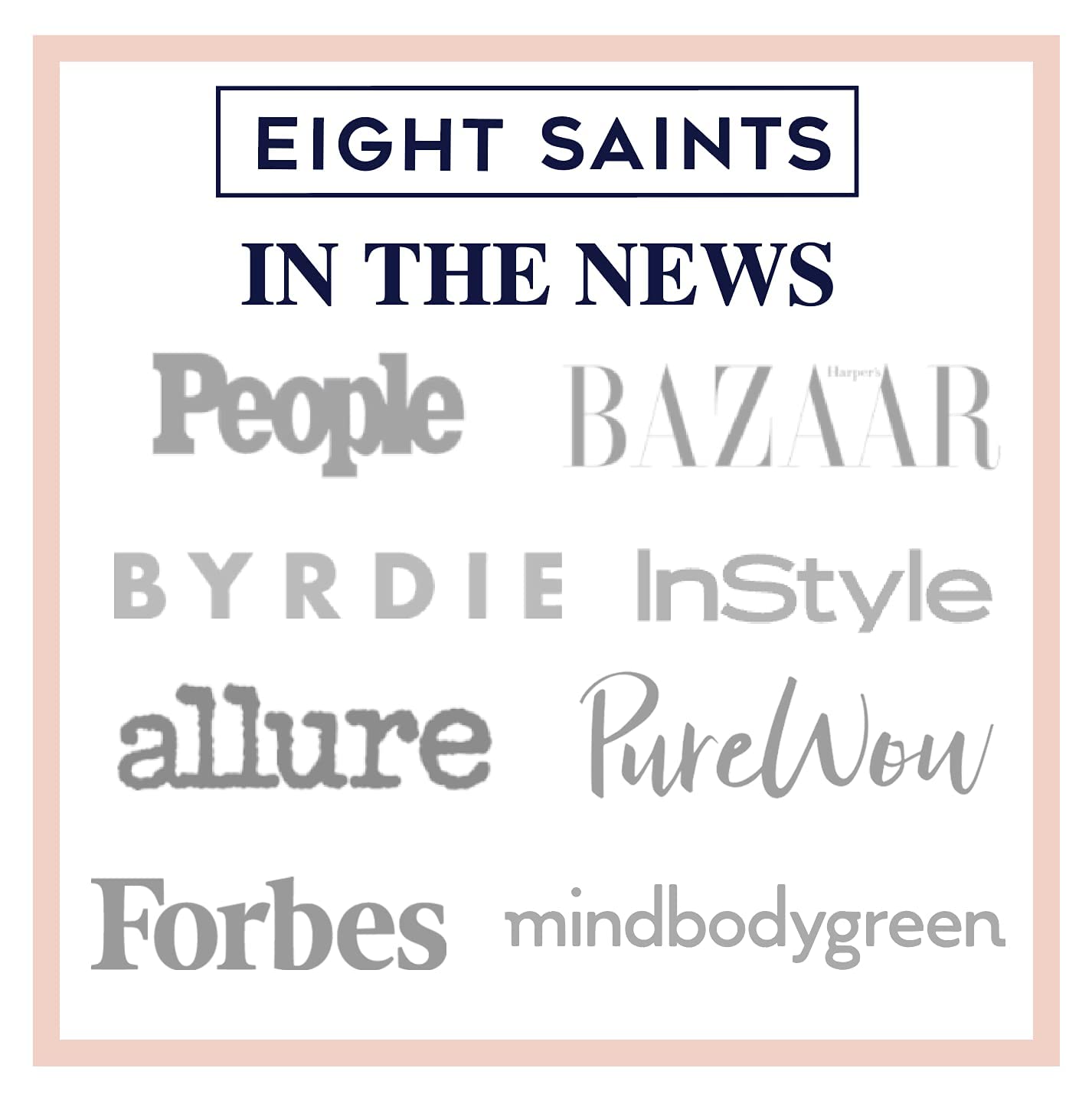 Eight Saints – fabriqué dans le Maine, sans parfum et sans cruauté.