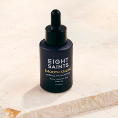 Étiquette sans parfum du sérum Eight Saints