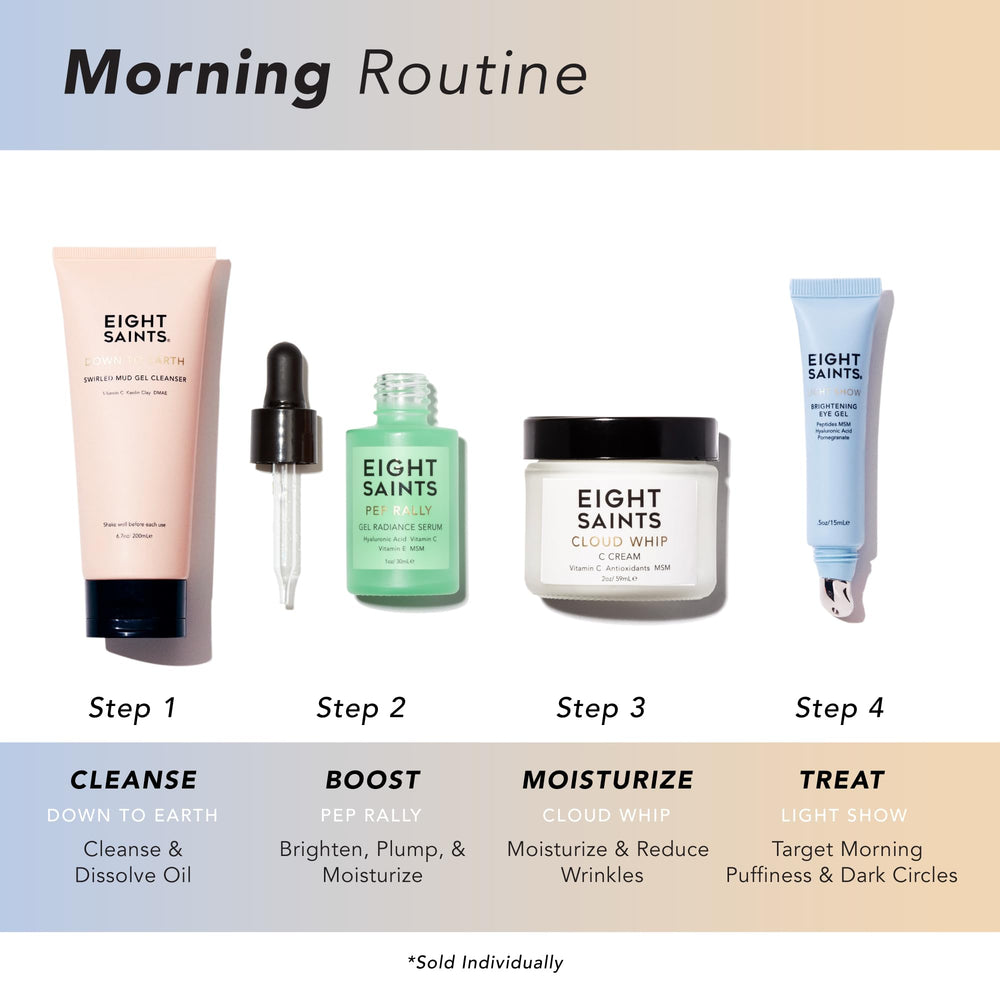 Eight Saints sérum vitamine E – antioxydant pour peau plus résistante et douce.