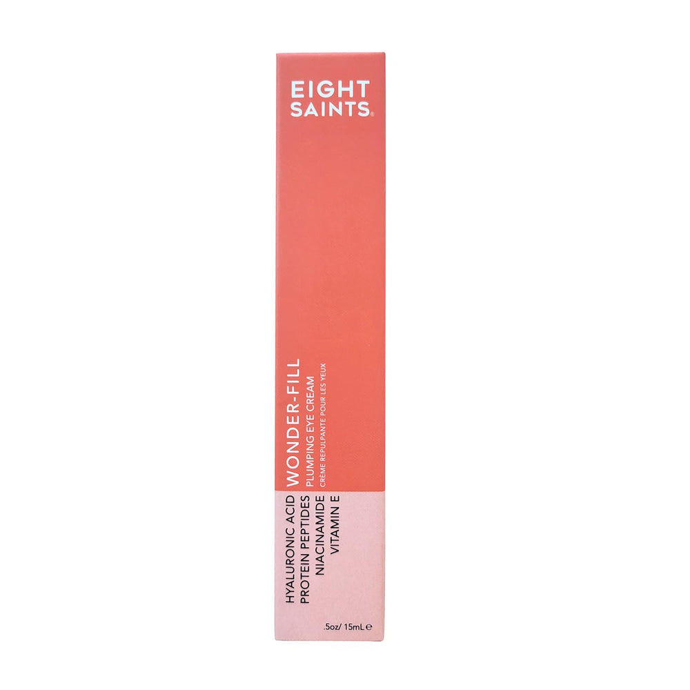 Eight Saints Wonder-fill Crème Yeux — emballage élégant et dosage facile.
