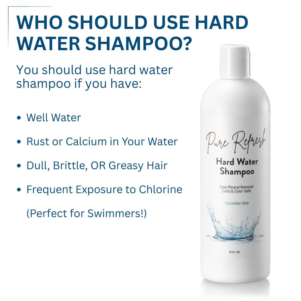 Eight Twelve Pure Refresh Shampoing – lavage rapide élimine les minéraux pour cheveux plus légers.
