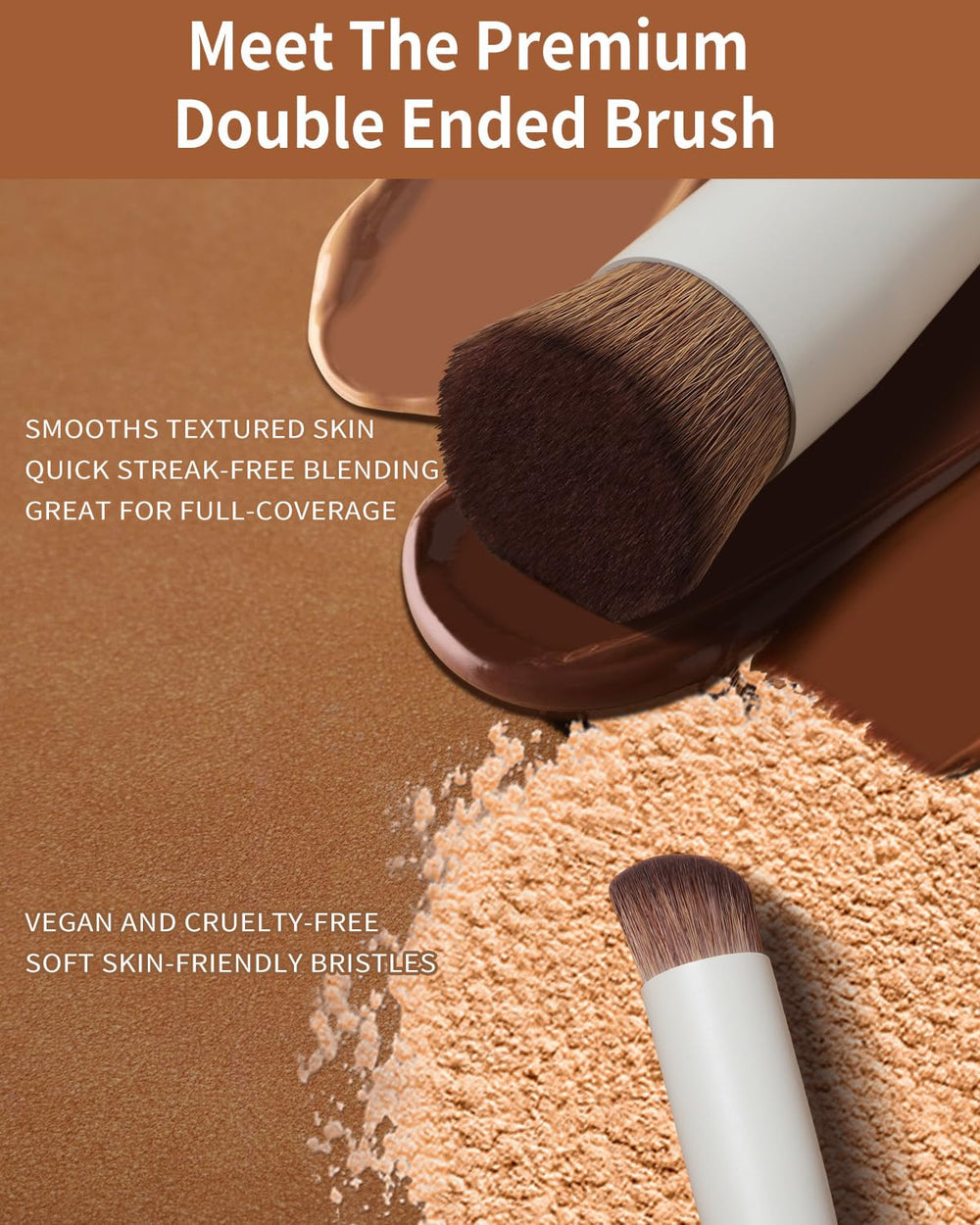 Brosse angle correcteur EIGSHOW pour contours autour des yeux