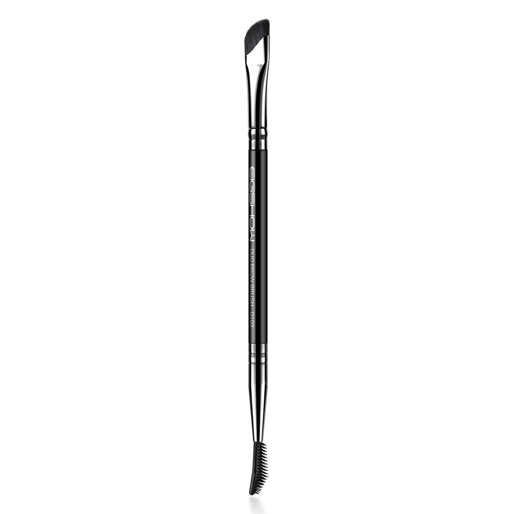 Brosse duo sourcils biseautée d'EIGSHOW pour des traits nets