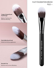 EIGSHOW brosse foundation flat bords contour pour des contours nets