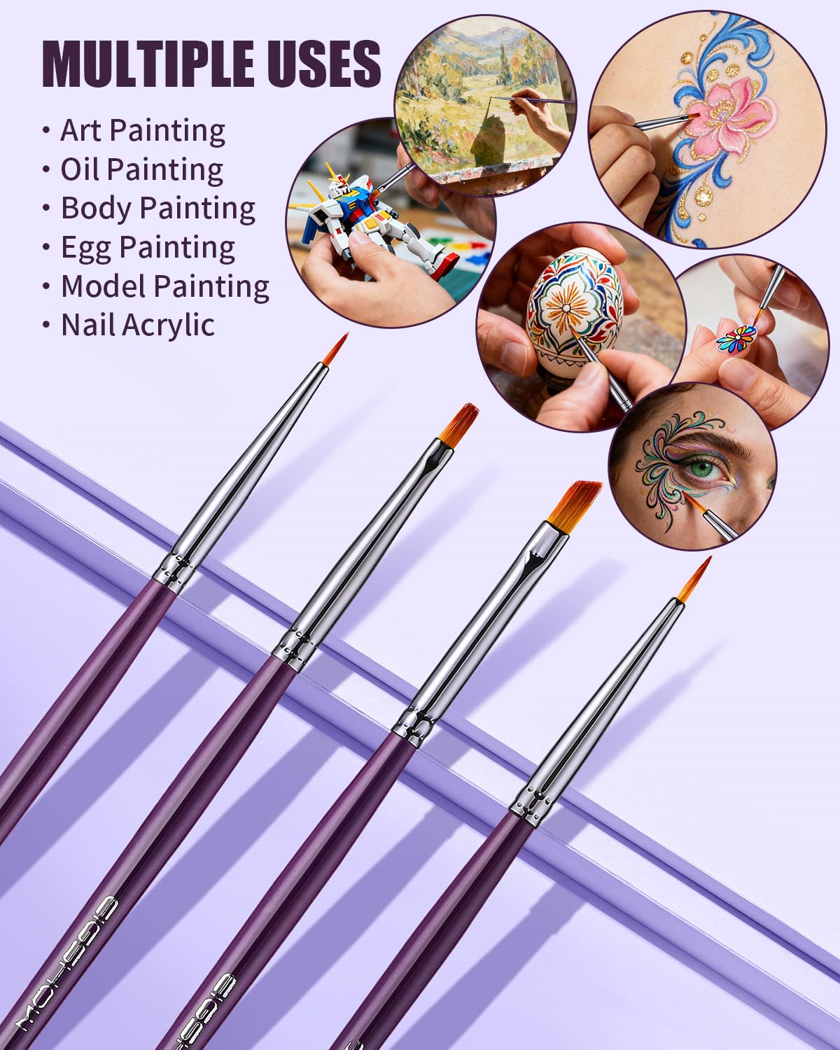 Coffret maquillage portable EIGSHOW: kit compact pratique pour voyages et retouches.