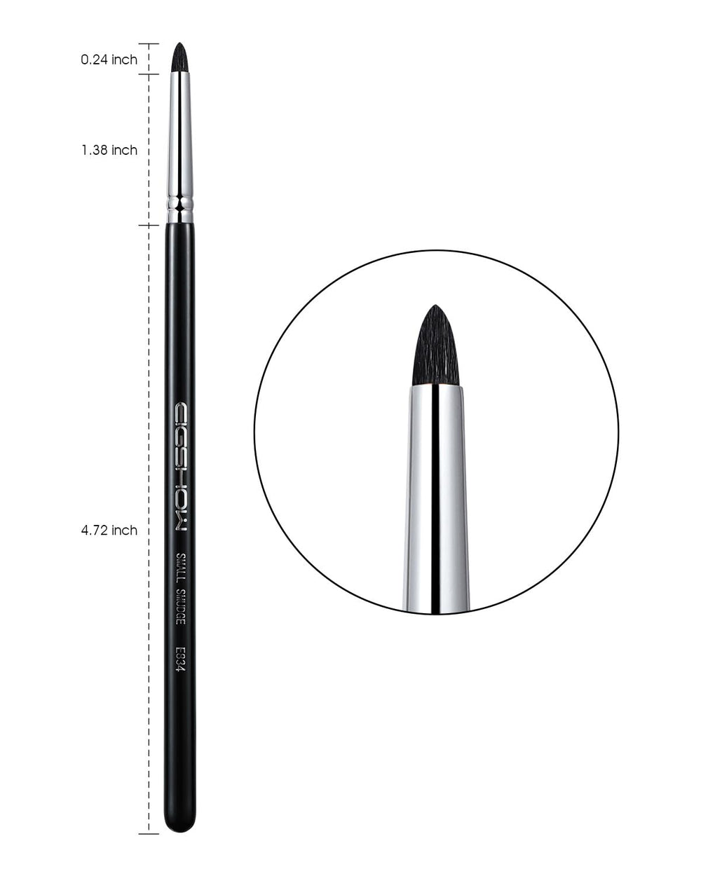 Brosse smudge Eigshow pour la ligne des cils et un contour net.