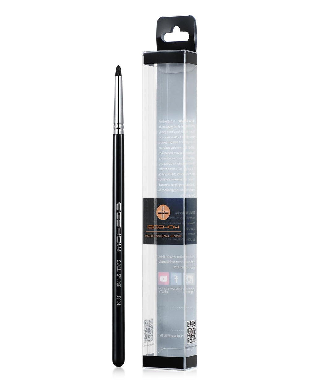 Pinceau smudge Eigshow usage quotidien pour un look soigné.