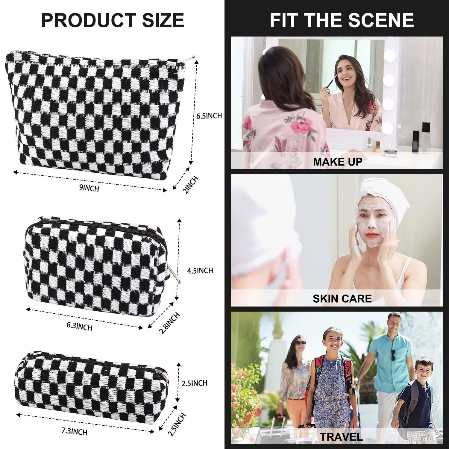 Trousse EIMMBD organisation quotidienne pour maquillage et petits accessoires.