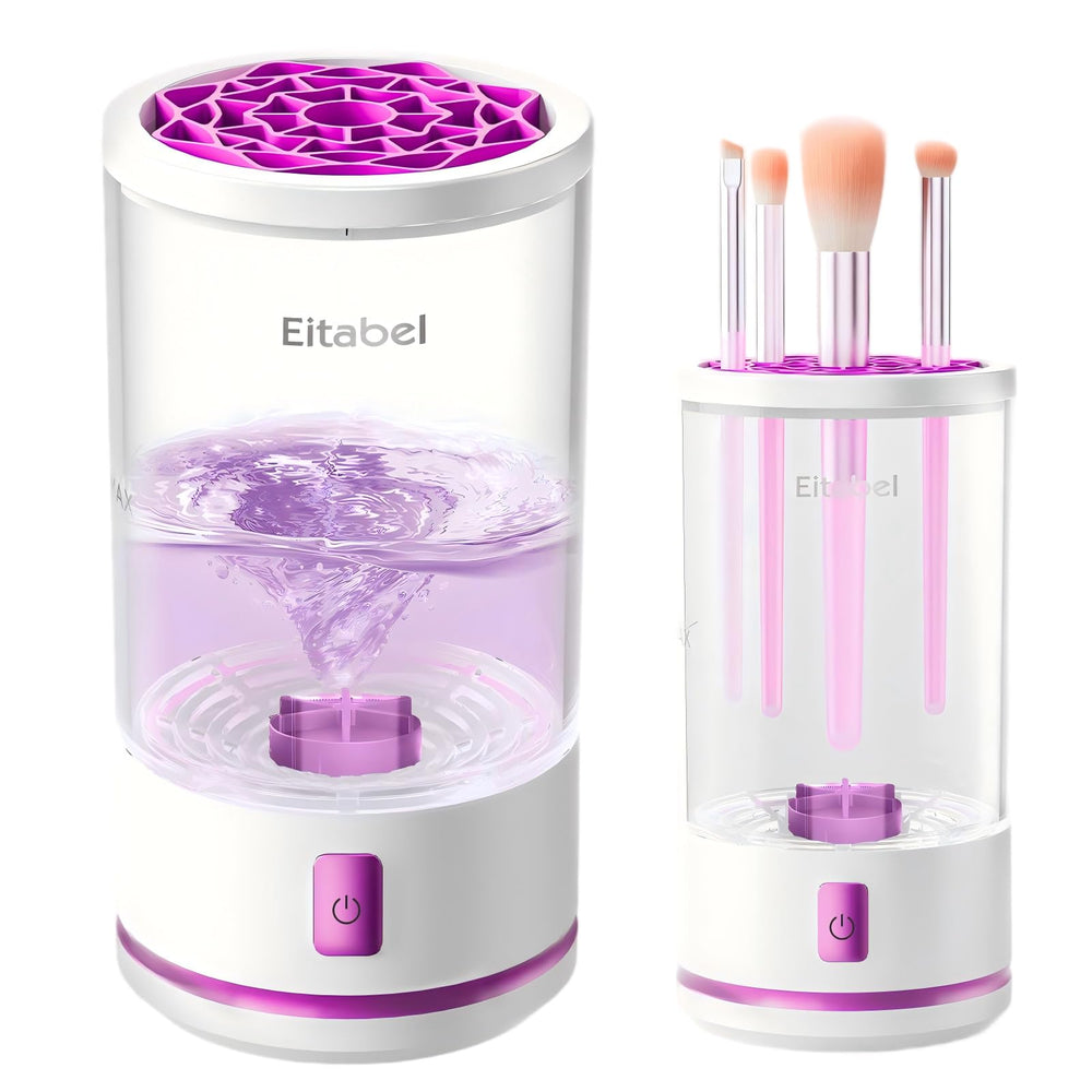 EITABEL nettoyeur pinceaux maquillage à 7000rpm pour un nettoyage en profondeur