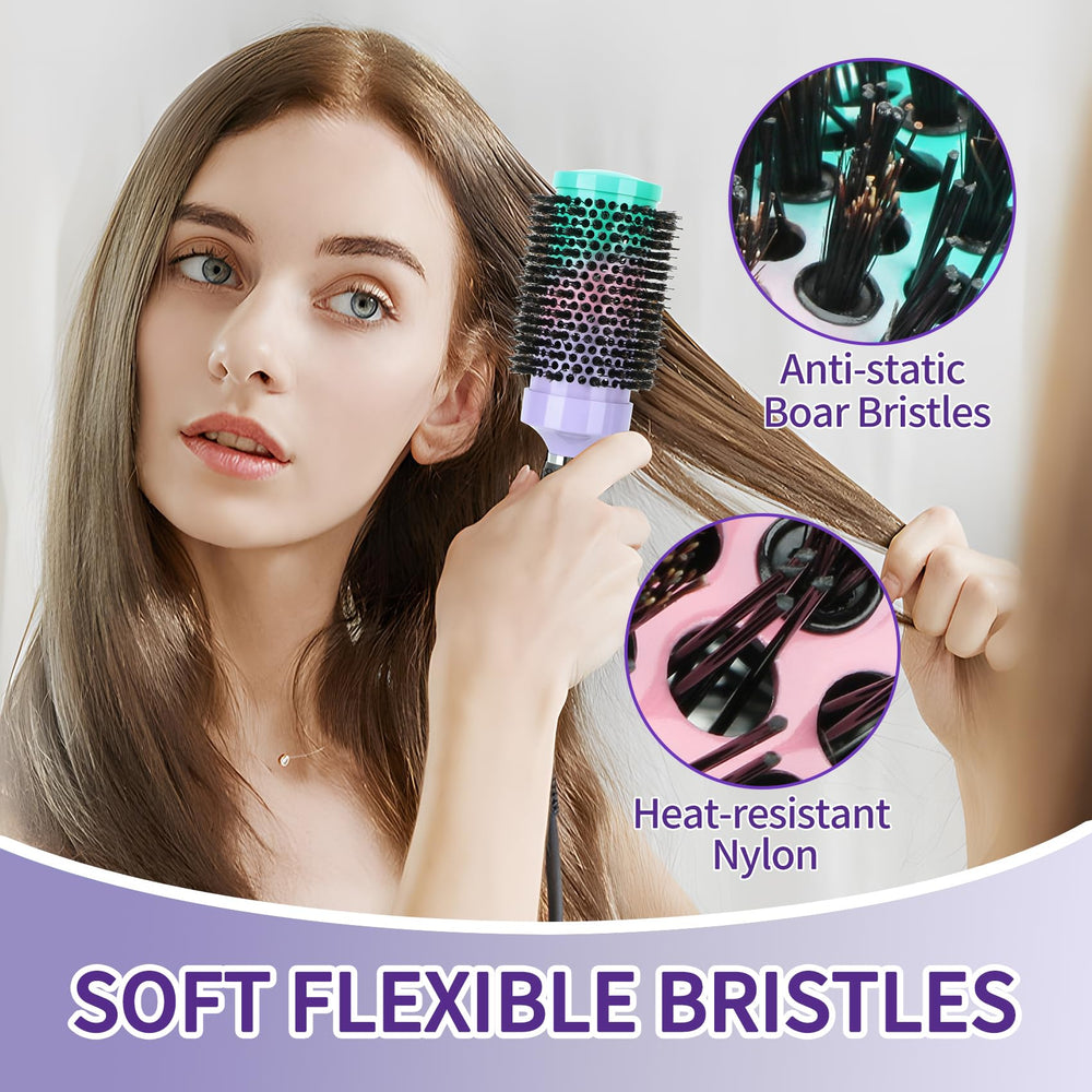 Fonction anti-frizz intégrée pour lisser les mèches rebelles.