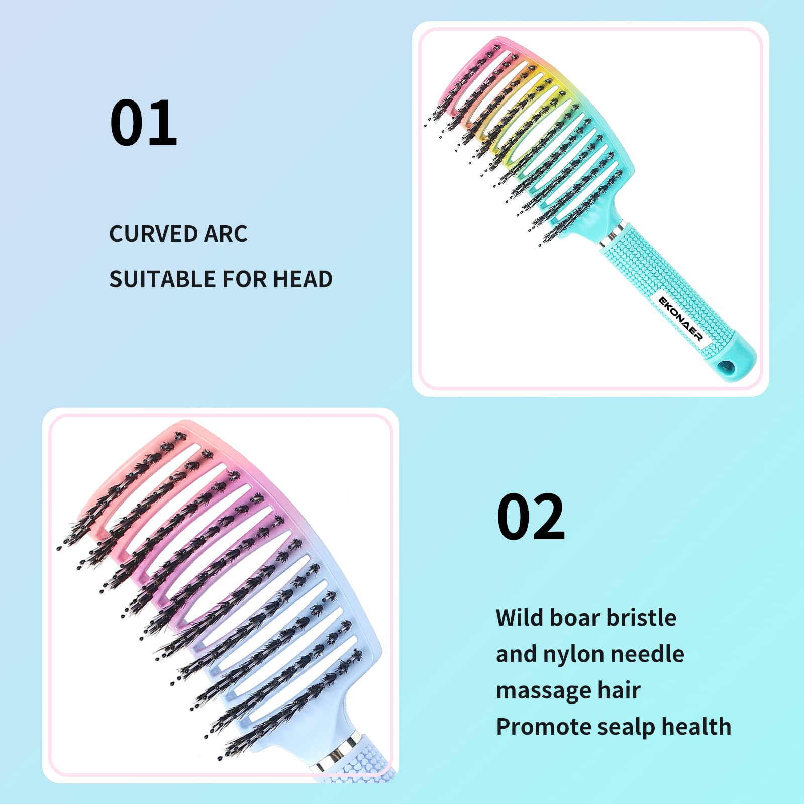 Idéale pour tous les types de cheveux, adultes et enfants.