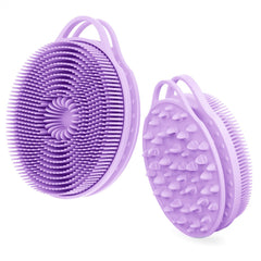 Brosse EKOTTOK pour corps, face 2-en-1, nettoyage doux et exfoliation