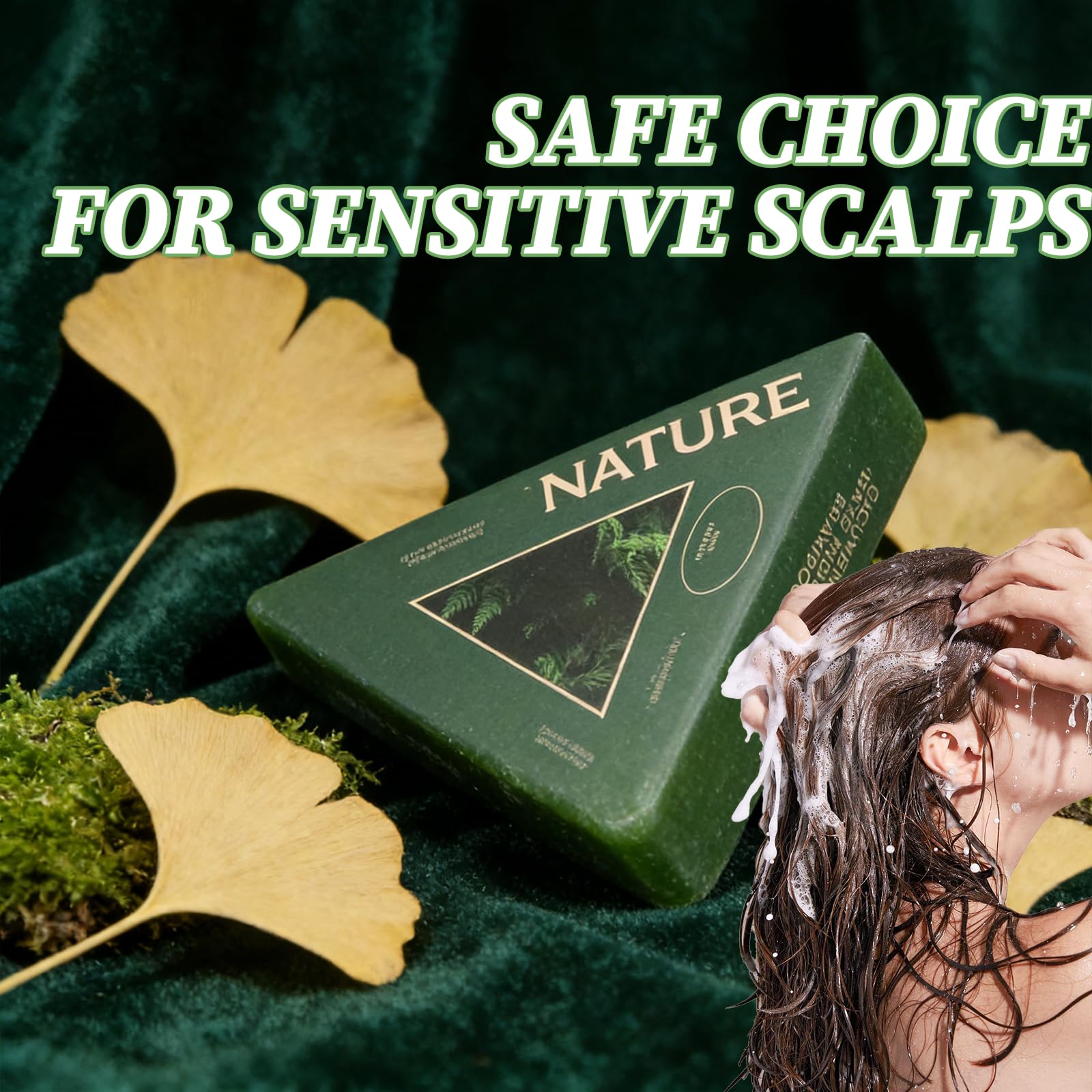 Ensemble de 2 barres ekxzvg Nature Triangle, solution zéro déchet.