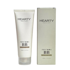 Elabore Hearty Perfect 10-en-1 BB, bouteille, réduit les frisottis pour des looks propres.