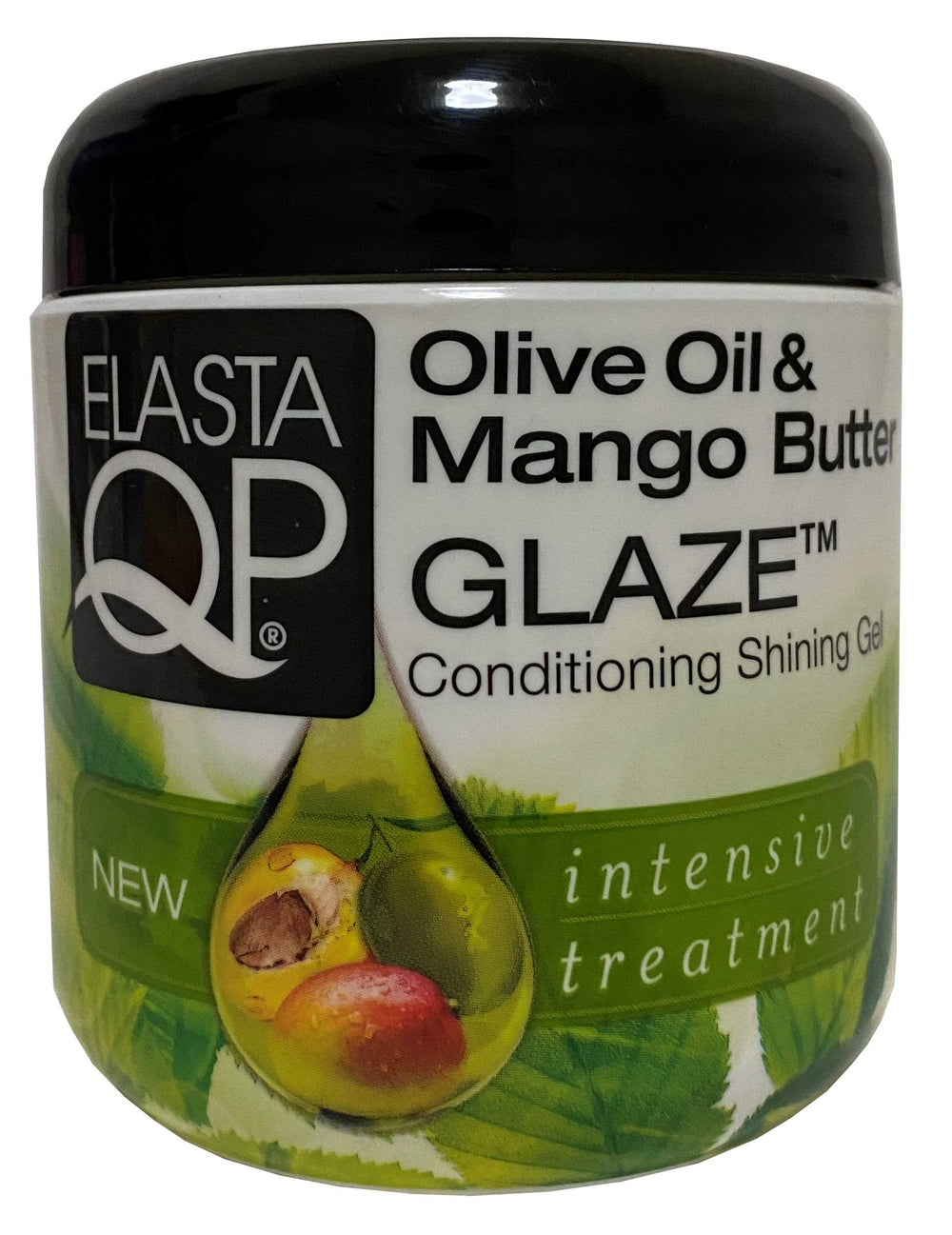 Elasta QP Glaze sur bouteille, brillance et définition pour les boucles.