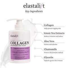 Elastalift Collagène Crème Corps Flacon : application facile pour peau douce