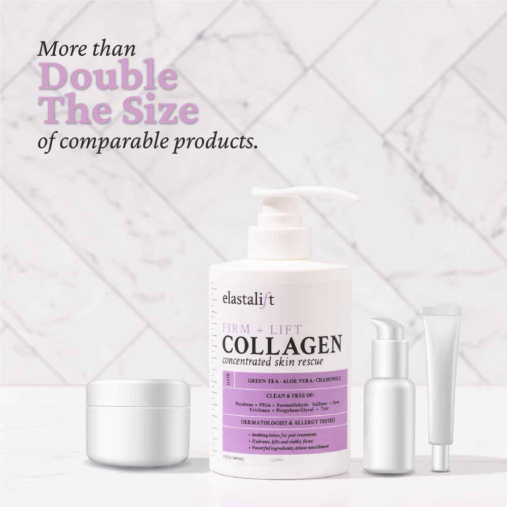 Elastalift Collagène Crème Ingrédients Clefs : thé vert et aloe pour apaiser