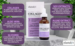 Elastalift Sérum Visage Absorption Rapide pénètre sans film gras.