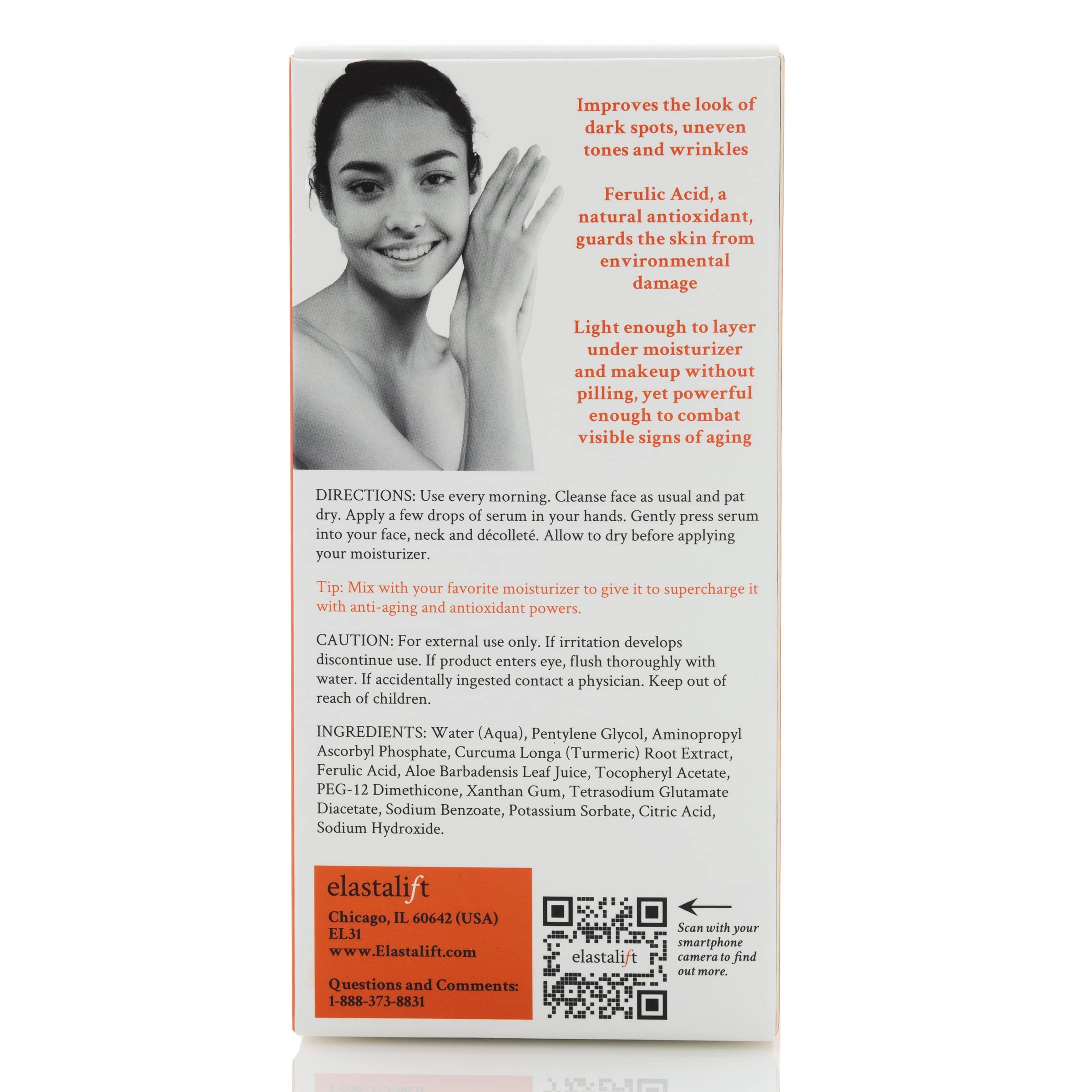 Elastalift USA-made Chicago facility logo on packaging