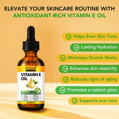 ELBBUB Vitamin E Oil pour les cheveux, nourish et brillance