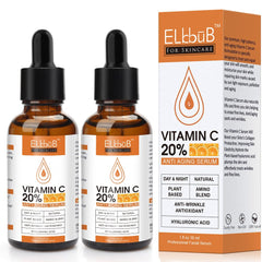 ELBBUB sérum vitamine C 20% – flacon élégant pour une peau éclatante et hydratée.