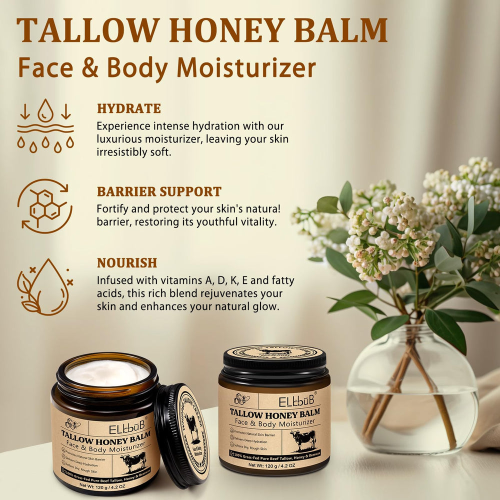 ELBBUB Crème Tallow – soin mains quotidien pour peau lisse et protégée