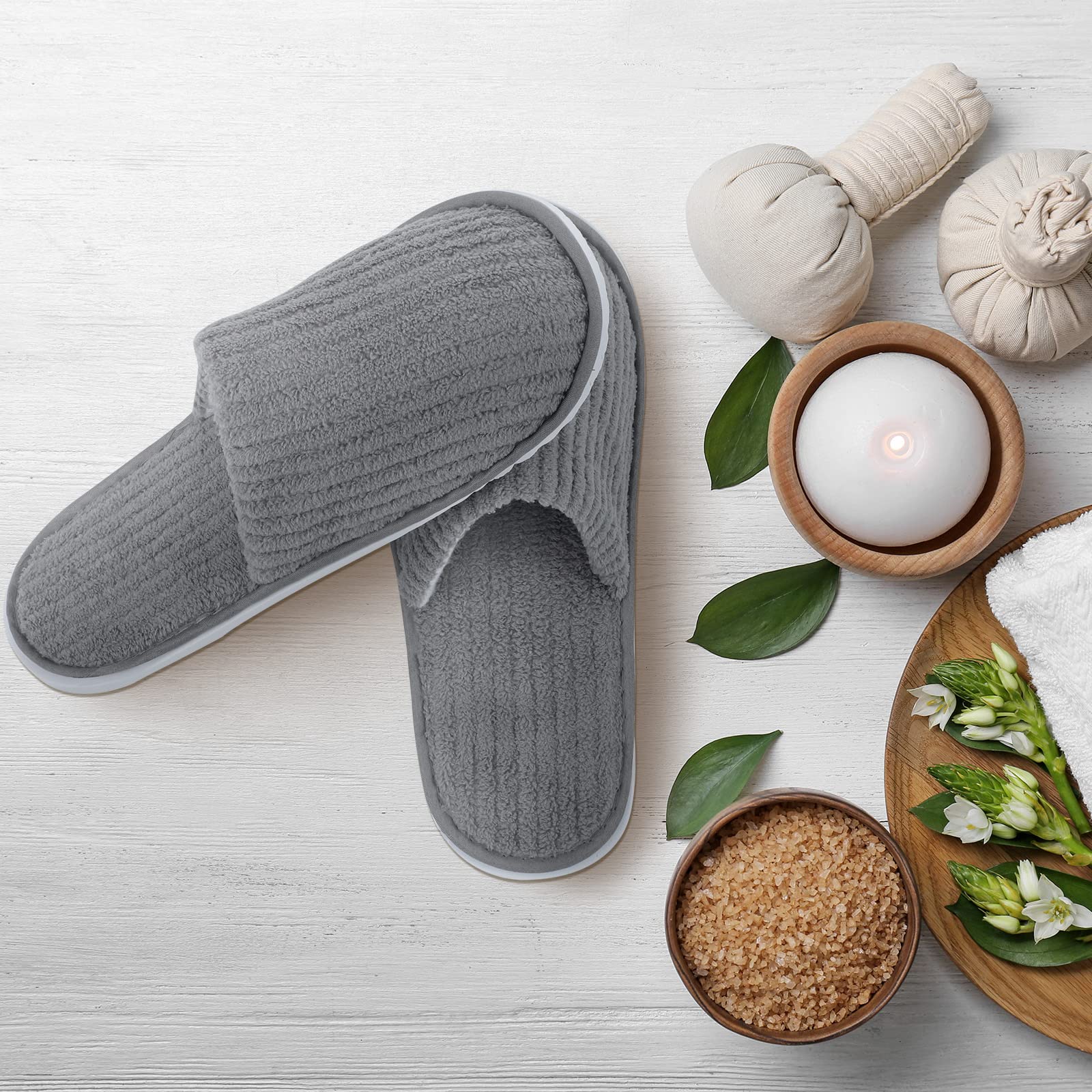 Elcoho chaussons légers et portables, parfaits pour voyage d'affaires.