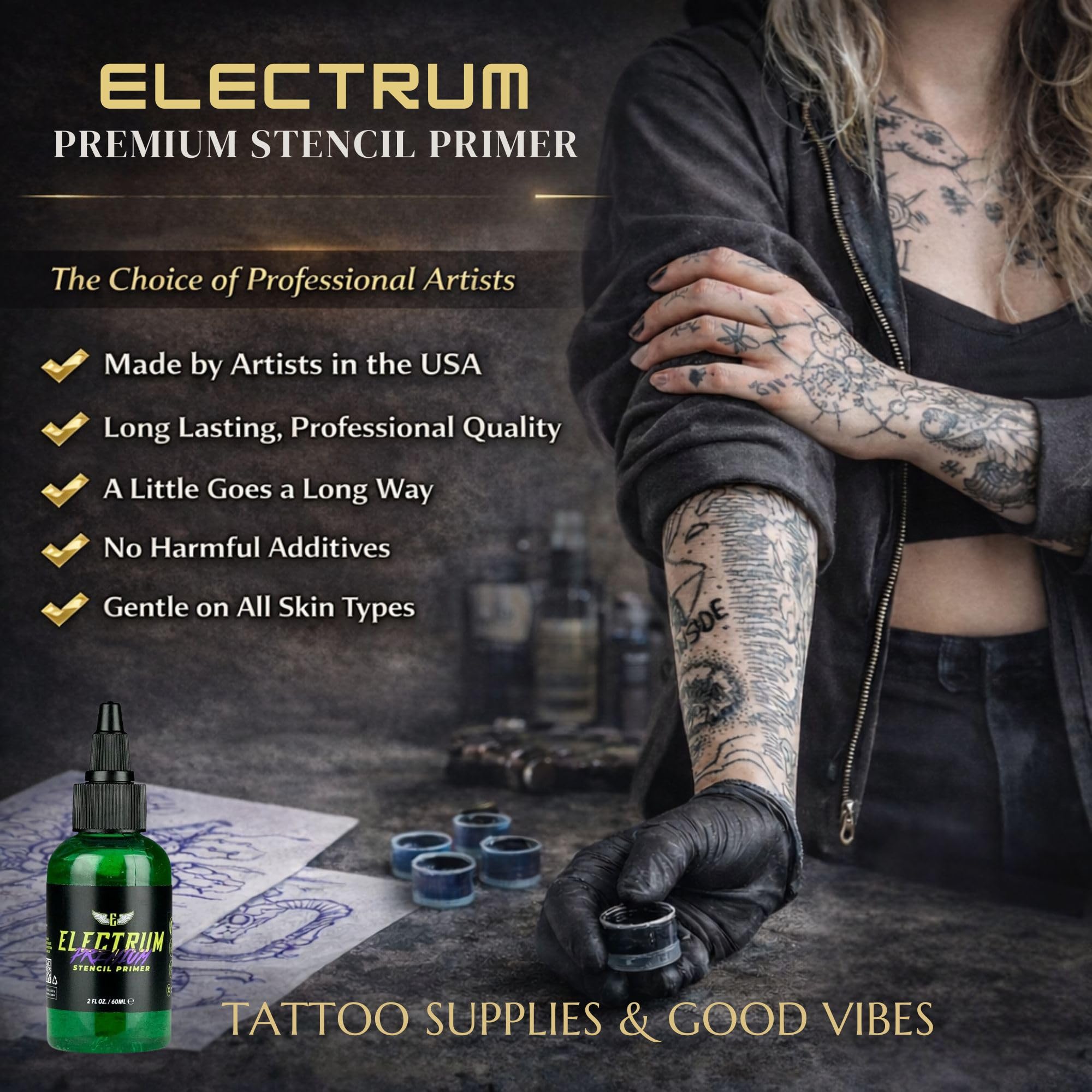 Electrum gel-transfert-stencil-utilisation: guide rapide pour débutants et professionnels.