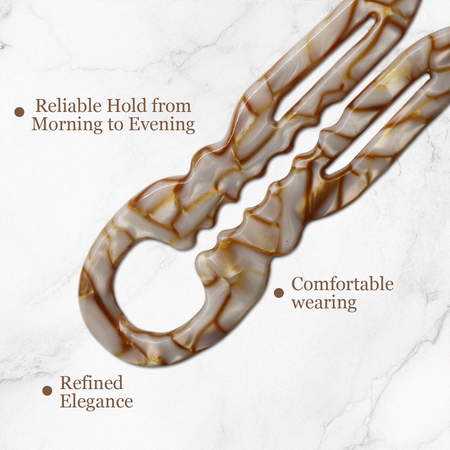 Elefutura Prestige : broches sans métal pour sécurité et confort quotidien.