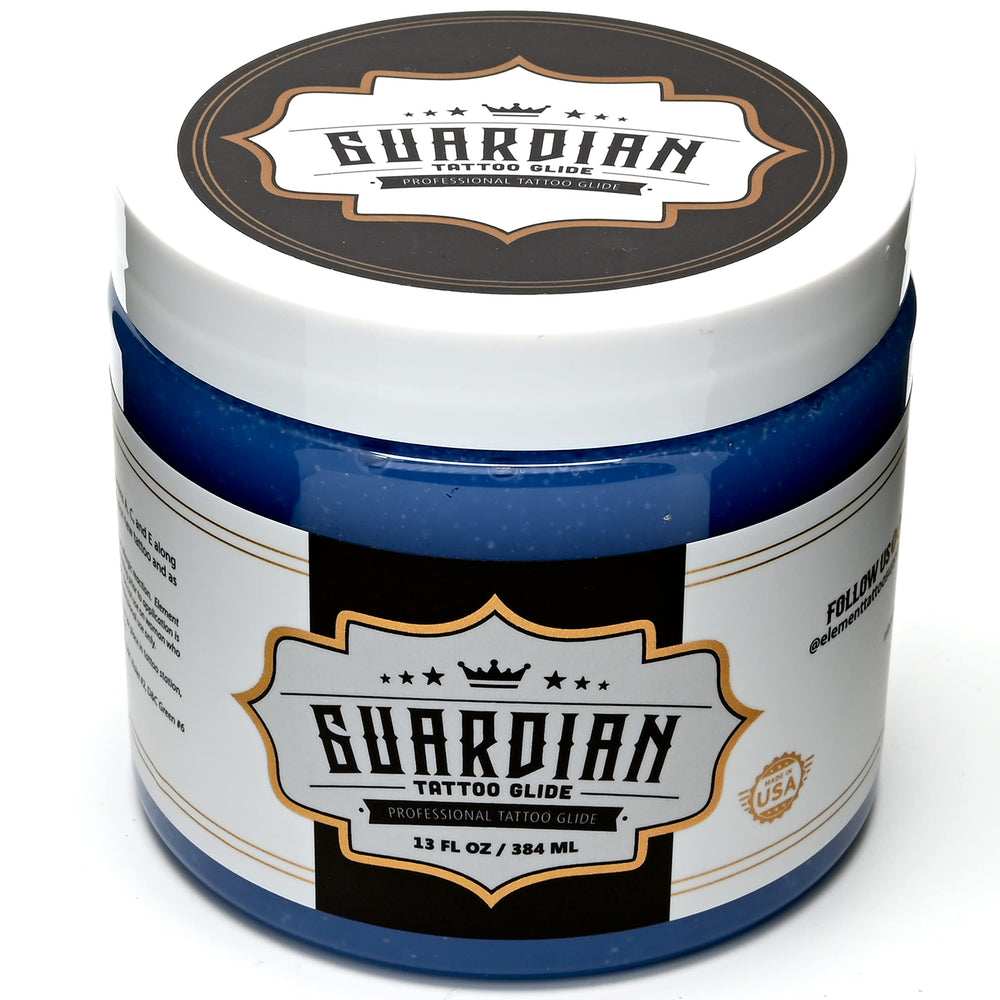 Guardian Tattoo Glide glisse finement et réduit les bavures potentielles
