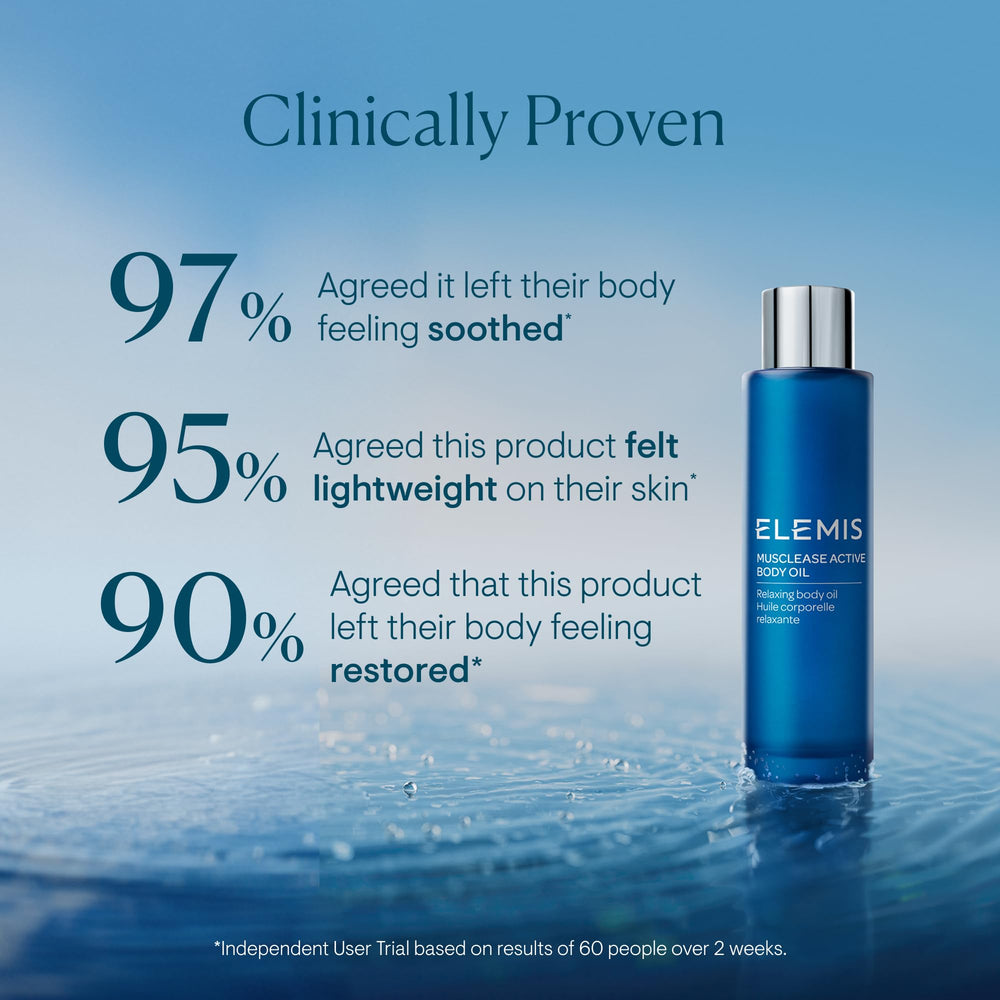 ELEMIS aromathérapie romarin et pin, détente musculaire ciblée.