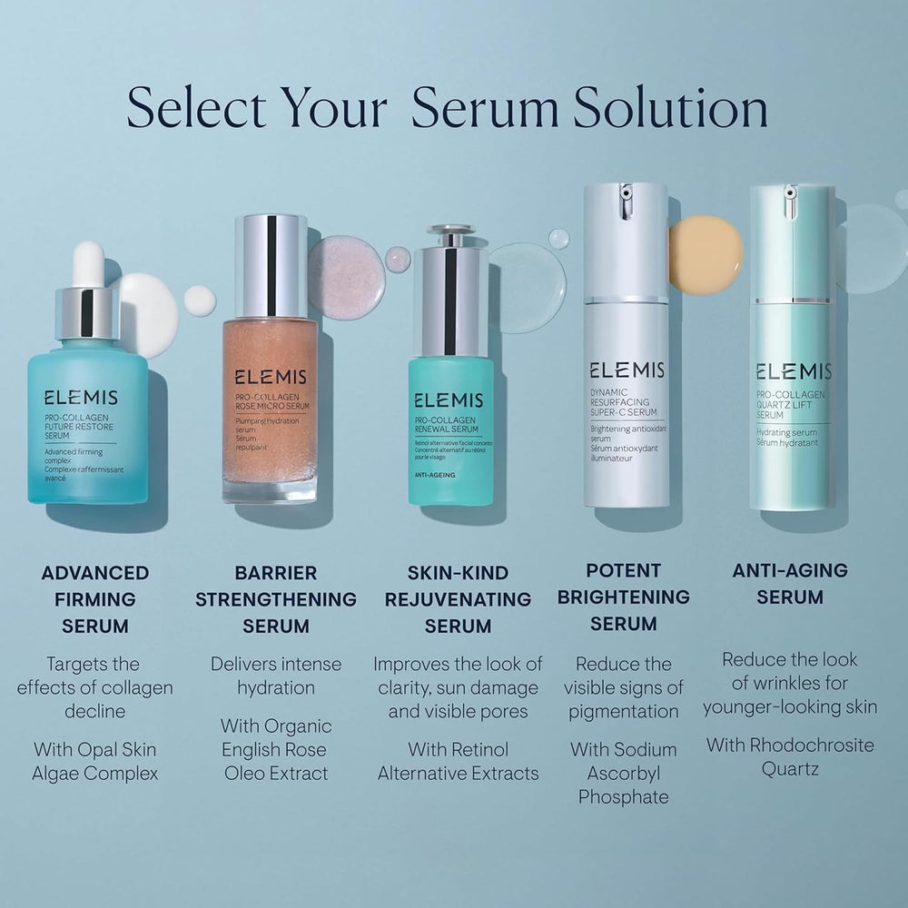 ELEMIS Brillance visage et décolleté – peau rayonnante tout au long de la journée.