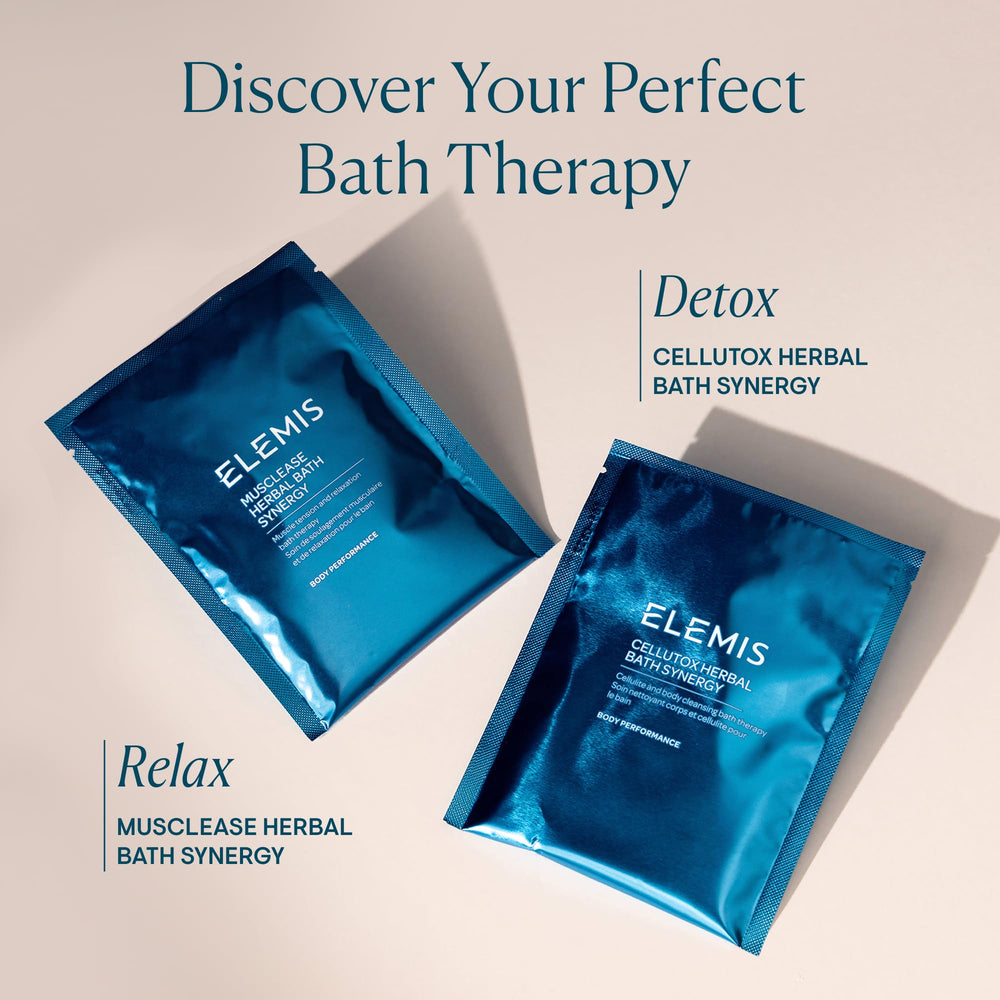 Ouverture et dissolution des sachets-cellutox dans le bain pour une expérience sensorielle.