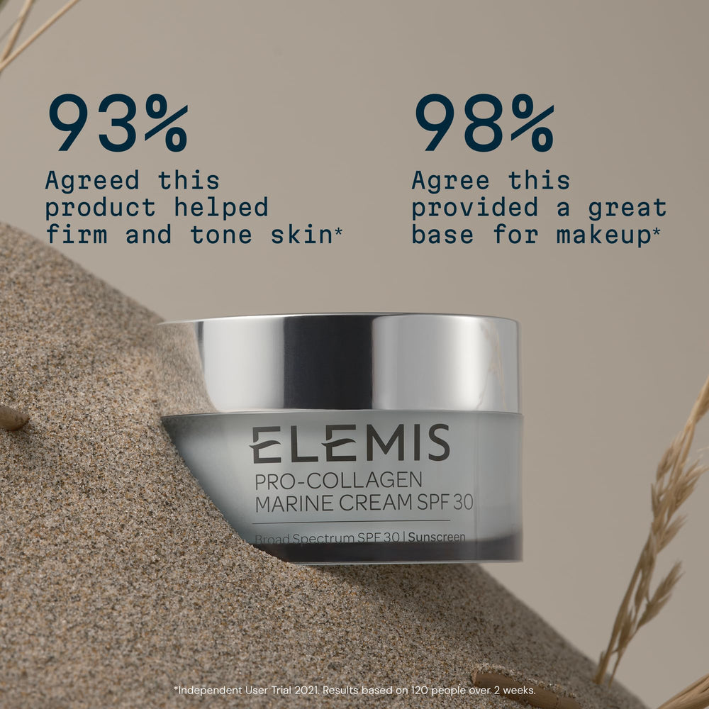 Hydratation quotidienne avec ELEMIS Pro-Collagen Marine Cream, peau souple et confortable