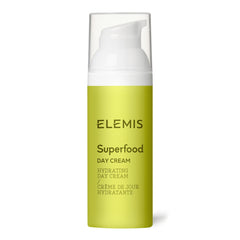 ELEMIS Crème de Jour Superfood: bouteille 50ml prête à hydrater en douceur.