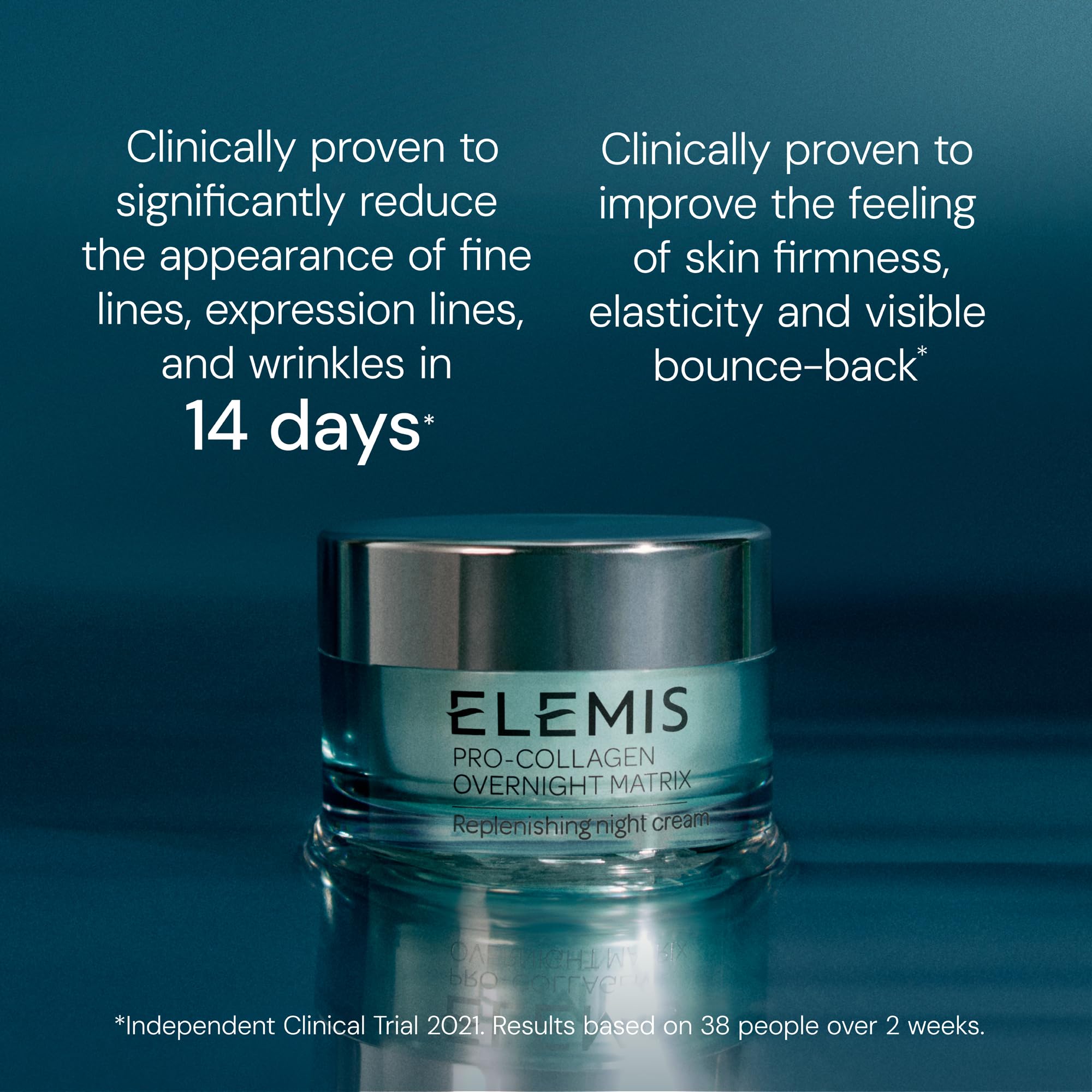 Texure douce de ELEMIS Pro-Collagen Overnight Matrix sur peau