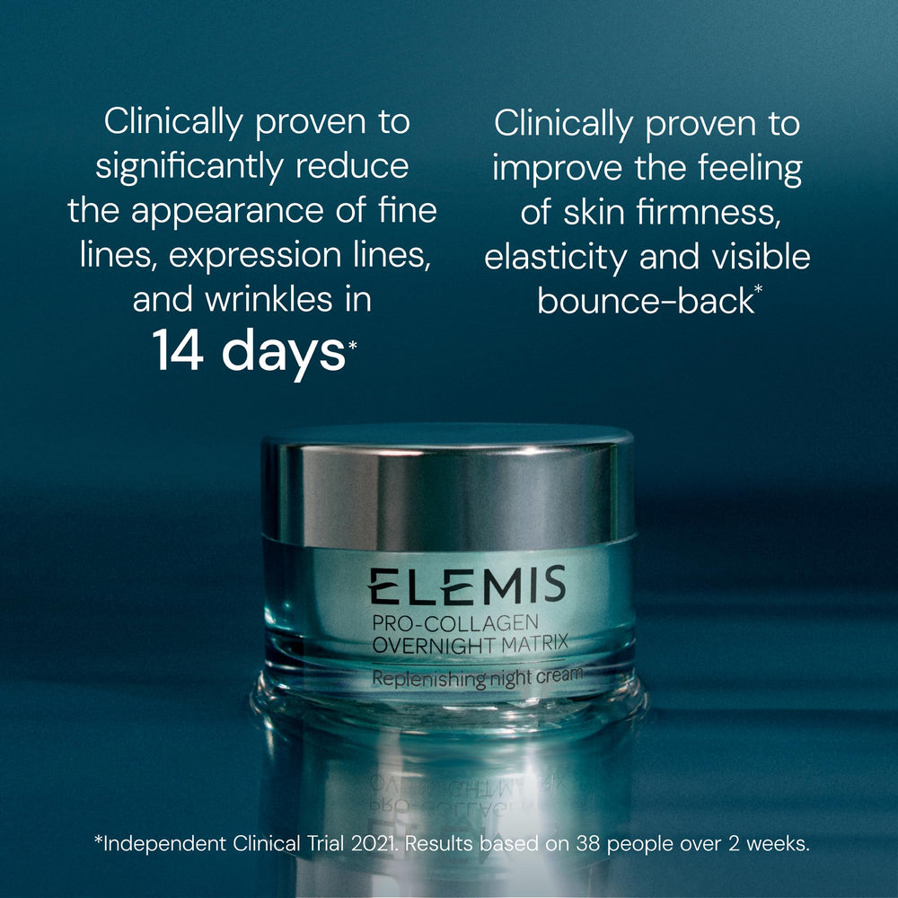 Texure douce de ELEMIS Pro-Collagen Overnight Matrix sur peau
