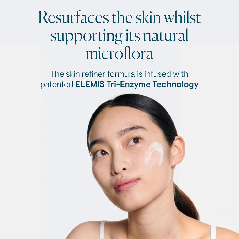 ELEMIS Dynamic Resurfacing Facial Wash : massage-visage favorise peau lisse après utilisation.