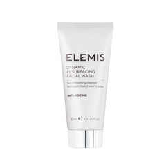 ELEMIS Dynamic Resurfacing Facial Wash, tube 30 ml prêt pour voyage et nettoyage en douceur.