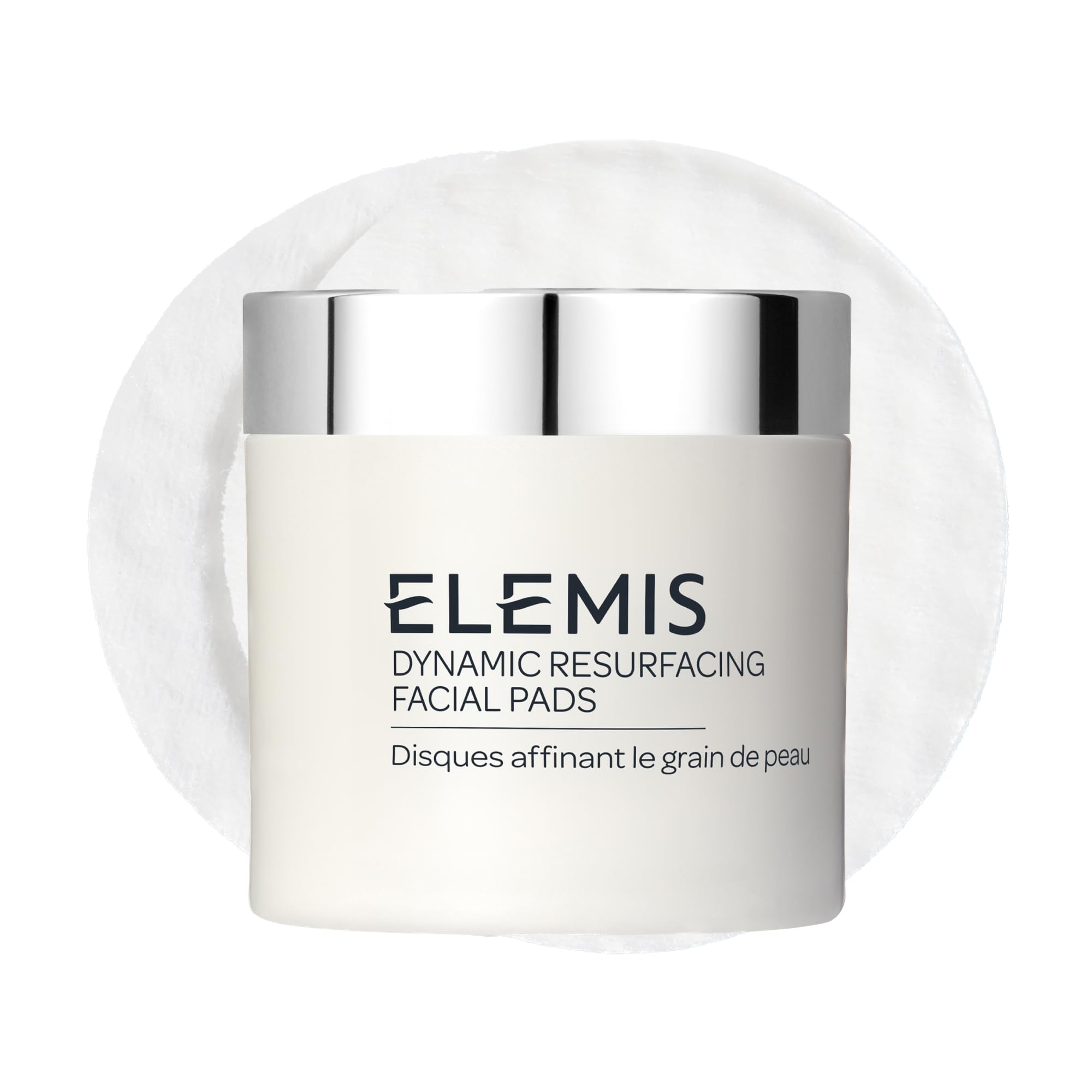 ELEMIS Dynamic Resurfacing Pads — boîte prête à l’emploi pour un soin quotidien efficace.