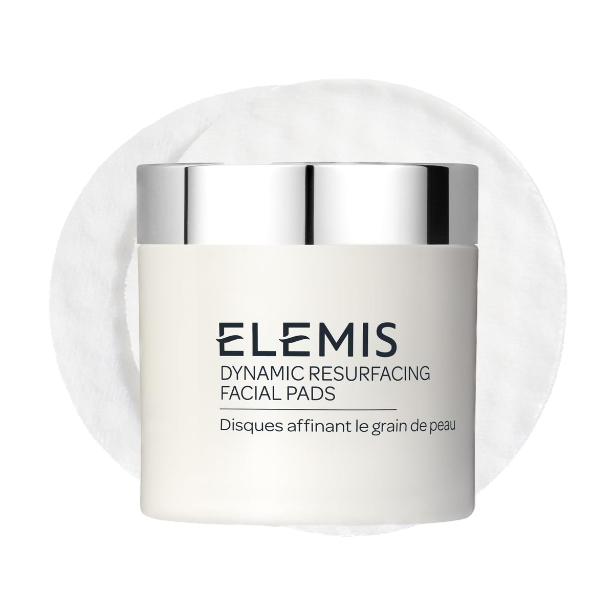 ELEMIS Dynamic Resurfacing Pads — boîte prête à l’emploi pour un soin quotidien efficace.