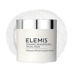 ELEMIS Dynamic Resurfacing Pads — boîte prête à l’emploi pour un soin quotidien efficace.